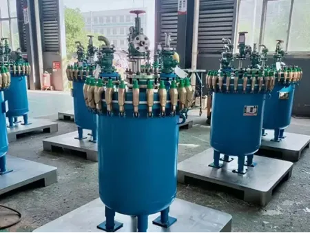 Vertical Glass Lined Storage Tank, Open Type