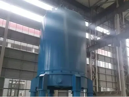 Vertical Glass Lined Storage Tank, Close Type