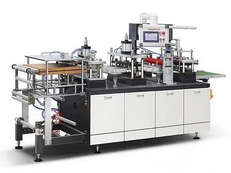 Plastic Lid Thermoforming Machine  (PS/PET/PVC)