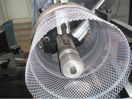 Spiral Mesh Tube Forming Machine