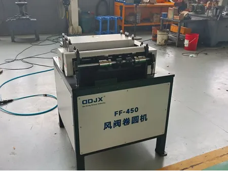 Duct Damper Rounding Machine