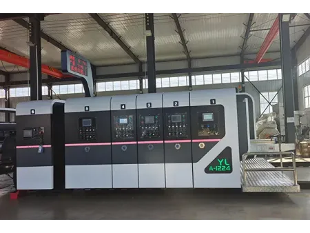 Printer Slotter Rotary Die Cutter with Lead Edge Feeder, CZYL-A