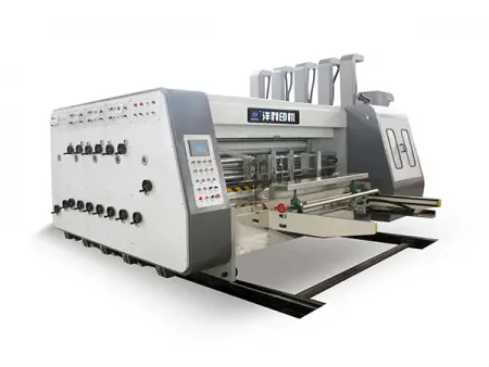 Printer Slotter Rotary Die Cutter with Lead Edge Feeder, CZYL-D