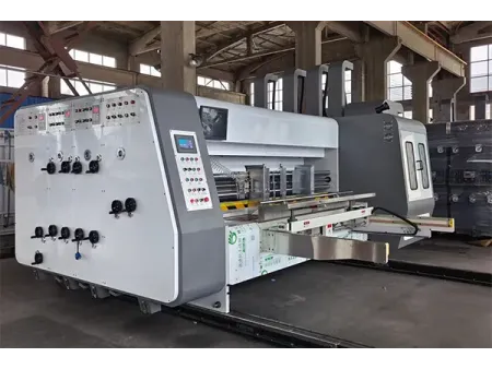 Printer Slotter Rotary Die Cutter with Lead Edge Feeder, CZYL-D