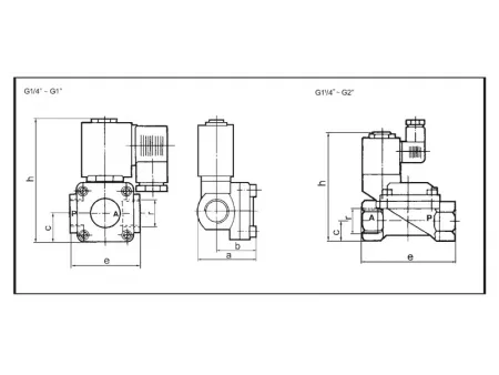 0955 Series  Brass 2/2-Way Solenoid Valve