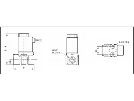 2P Series  Nylon 2/2-Way Solenoid Valve
