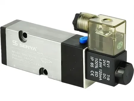 M4 Series  Aluminum 5/2-Way Solenoid Valve