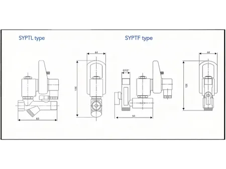 SYPT Series  Brass 2/2-Way Solenoid Valve