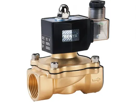 2W Series  Brass 2/2-Way Solenoid Valve