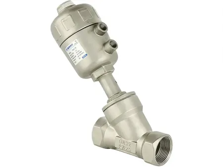 Pneumatic Angle Seat Valve