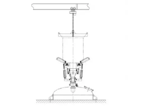 Big Bag Discharging Station (with Pneumatic Massage Units)