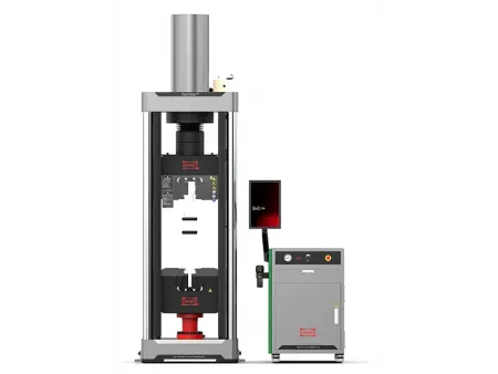 Servo-Hydraulic Universal Testing Machine, Single Space, Wedge Action Grip