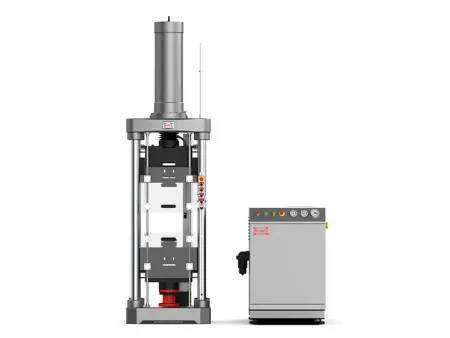 Servo-Hydraulic Universal Testing Machine, Single Space, Side Action Grip