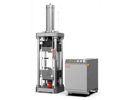 Servo-Hydraulic Universal Testing Machine, Single Space, Side Action Grip