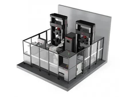 Robotic Automated Sheet Tensile Testing System
