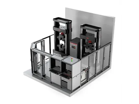 Robotic Automated Rebar Tensile Testing System