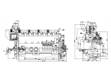 L8190 Marine Engine (748-1129kW)