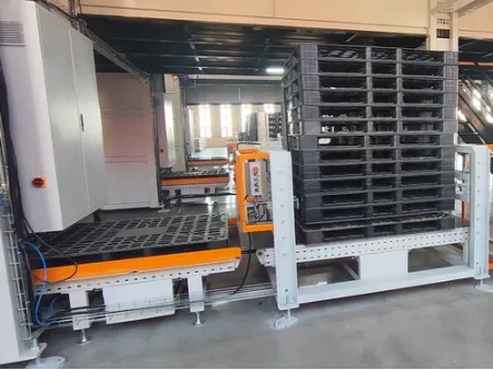 Automatic Pallet Stacker & Pallet Dispenser