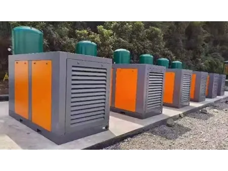 Stationary Electric Screw Compressor