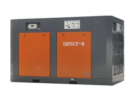 Stationary Electric Screw Compressor