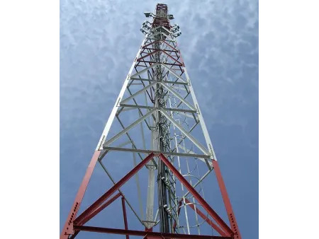 3-Legged Angular Steel Communication Tower