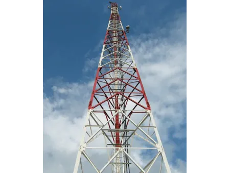 3-Legged Angular Steel Communication Tower