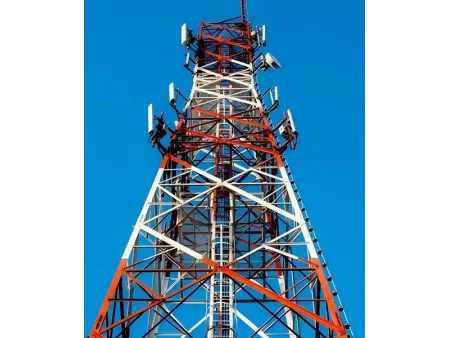 4-Legged Angular Steel Communication Tower