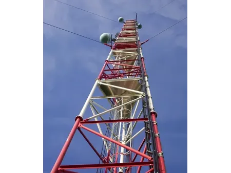Guyed Communication Tower (Guyed Mast)