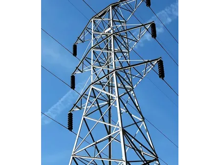 Angular Steel Power Transmission Tower