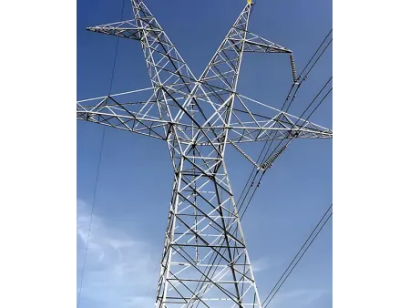 Angular Steel Power Transmission Tower