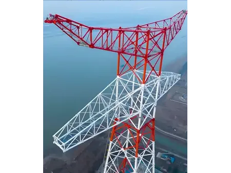 Tubular Steel Power Transmission Tower