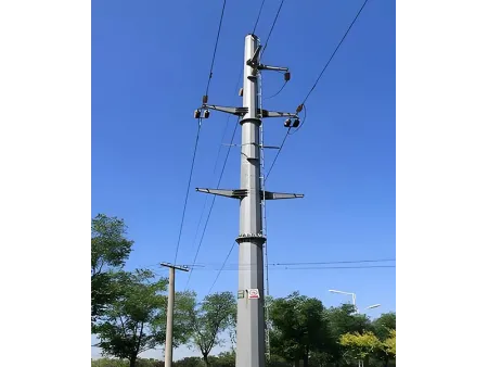 Monopole Power Transmission Tower