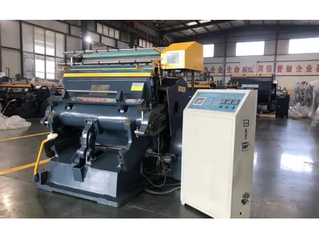 Clamshell Die Cutter with Foil Stamping