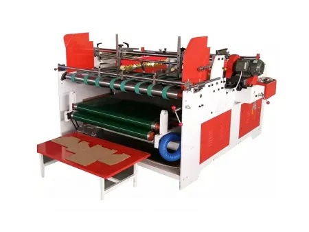 Semi-Automatic Folder Gluer for Crash-Lock Bottom Box