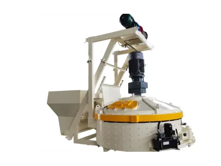 Planetary Concrete Mixer with Skip Hoist