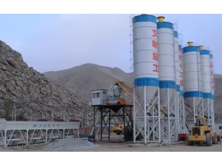 Stationary Concrete Batching Plant