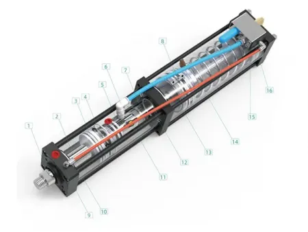 Pneumohydraulic Drives