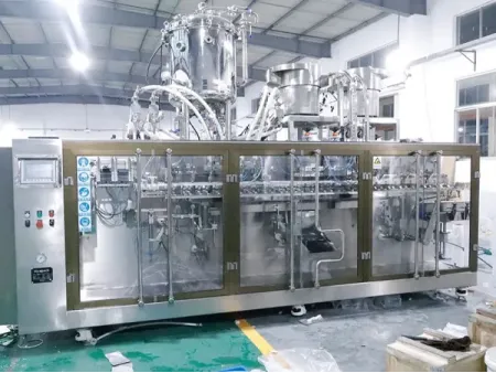 Premade Pouch Packaging Machine, 2-Nozzle Filling