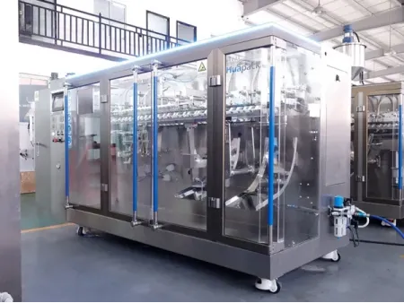 Premade Pouch Packaging Machine, 2-Nozzle Filling