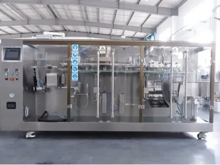 Premade Pouch Packaging Machine, 1-Nozzle Filling