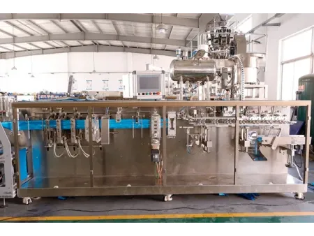 Spouted Stand-Up Pouch HFFS Packaging Machine, 1-Nozzle Filling