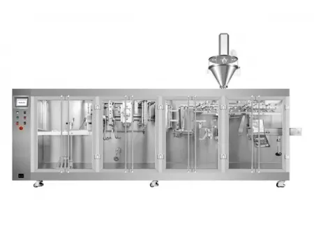 Flat Pouch HFFS Packaging Machine, 1-Nozzle Filling