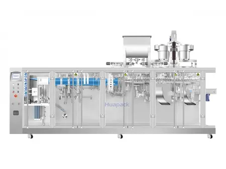 Spouted Pouch HFFS Packaging Machine, 2-Nozzle Filling
