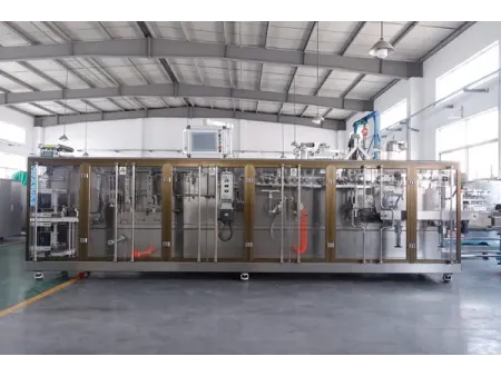 Zipper Pouch HFFS Packaging Machine, 2-Nozzle Filling