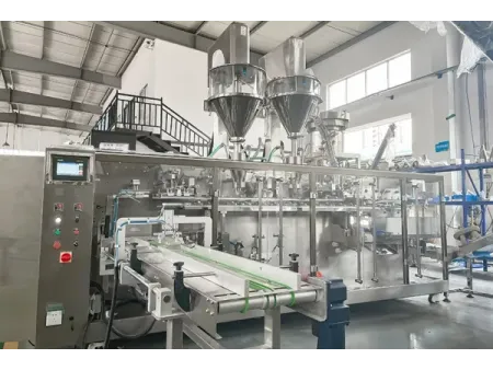 Servo Driven Premade Pouch Packaging Machine, 1-Nozzle Filling