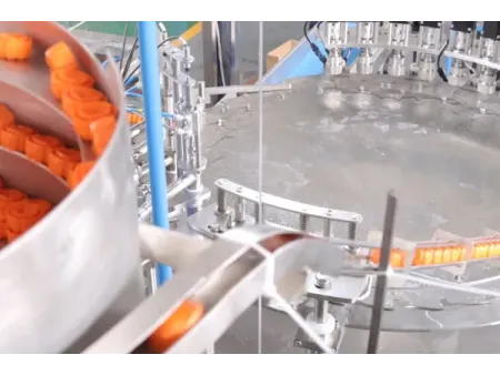 Spouted Pouch Filling and Capping Machine