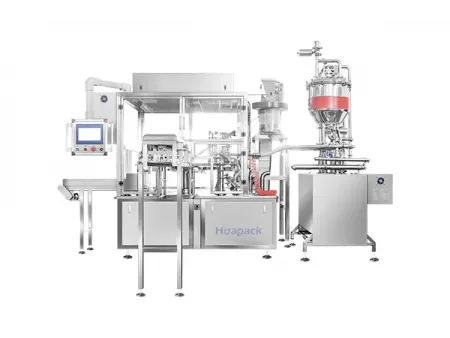 Spouted Pouch Filling and Capping Machine