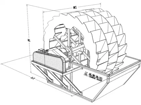 XSD Series  Impeller Sand Washer