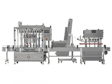 Automatic Servo-Driven Filling & Capping Machine