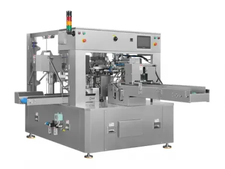 Rotary Premade Pouch Packaging Machine, Single Lane